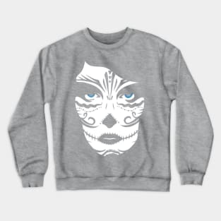 Sugar Skull Woman Design Crewneck Sweatshirt